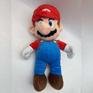NWT 2010 Nintendo Super Mario Brothers Soft Plush Stuffed Backpack Bag 18”